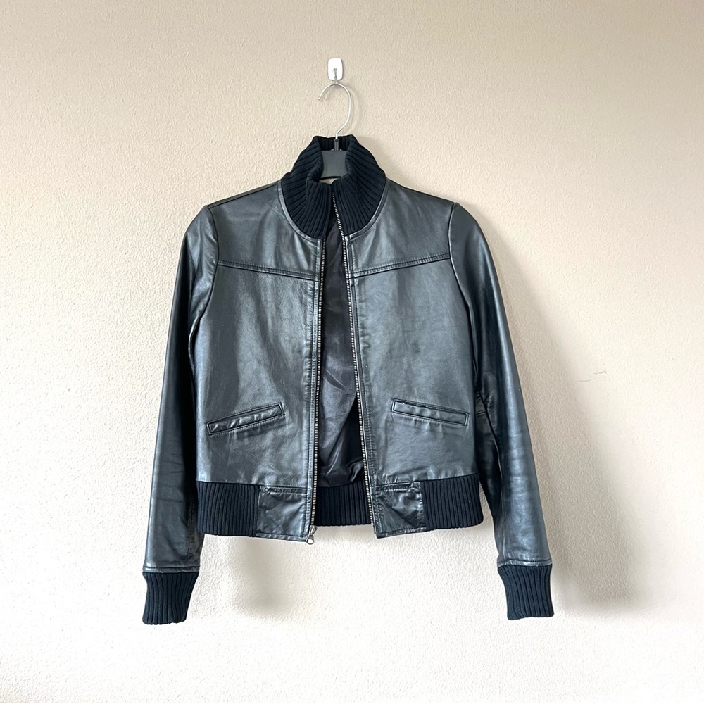 ✨MOVING SALE! 50% OFF LISTED PRICE✨ Rubbish Genuine Leather Jacket